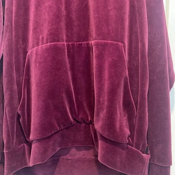 Air Jordan deep purple velour hoodie pullover size small. - Picture 3 of 10